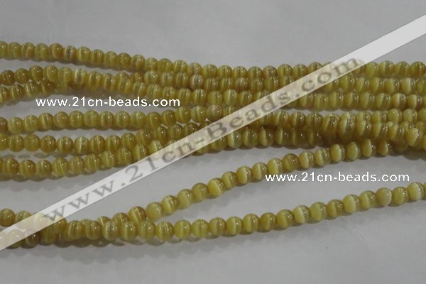 CCT1148 15 inches 3mm round tiny cats eye beads wholesale