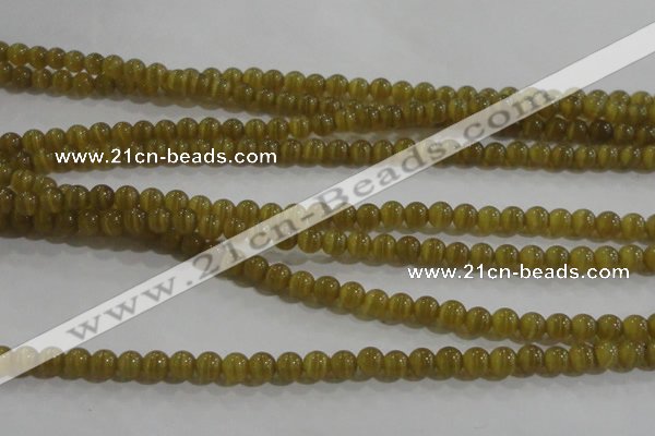 CCT1149 15 inches 3mm round tiny cats eye beads wholesale