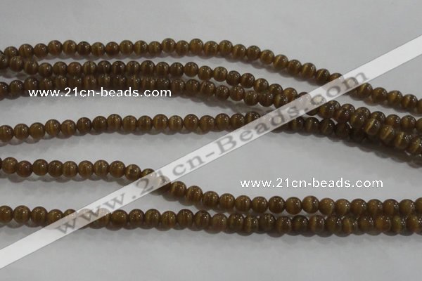 CCT1150 15 inches 3mm round tiny cats eye beads wholesale