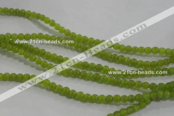 CCT1162 15 inches 3mm round tiny cats eye beads wholesale