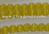 CCT1209 15 inches 4mm round cats eye beads wholesale