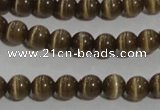 CCT1215 15 inches 4mm round cats eye beads wholesale