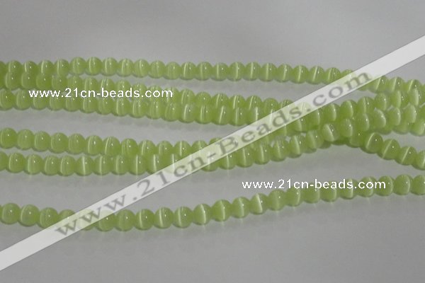 CCT1220 15 inches 4mm round cats eye beads wholesale