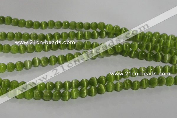 CCT1223 15 inches 4mm round cats eye beads wholesale