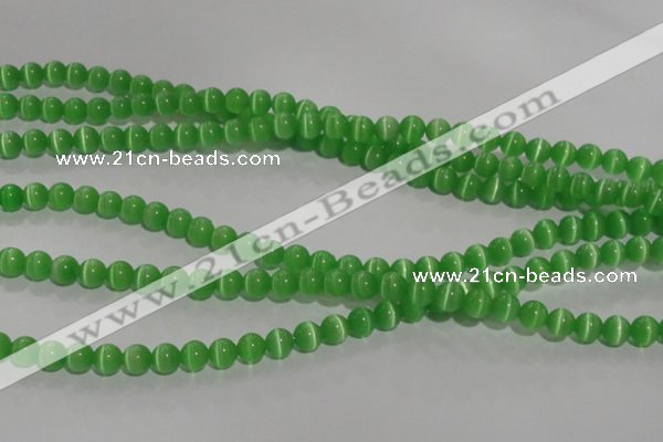 CCT1224 15 inches 4mm round cats eye beads wholesale