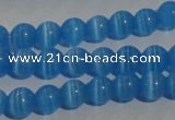 CCT1228 15 inches 4mm round cats eye beads wholesale