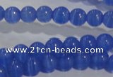 CCT1230 15 inches 4mm round cats eye beads wholesale