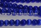 CCT1231 15 inches 4mm round cats eye beads wholesale