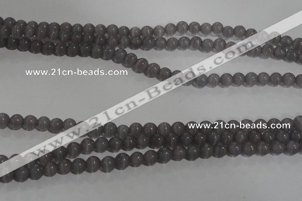 CCT1236 15 inches 4mm round cats eye beads wholesale