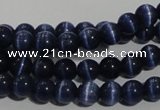 CCT1243 15 inches 4mm round cats eye beads wholesale