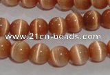 CCT1265 15 inches 5mm round cats eye beads wholesale