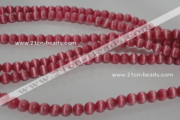 CCT1268 15 inches 5mm round cats eye beads wholesale