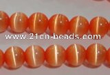 CCT1270 15 inches 5mm round cats eye beads wholesale