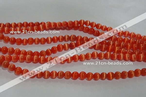 CCT1271 15 inches 5mm round cats eye beads wholesale