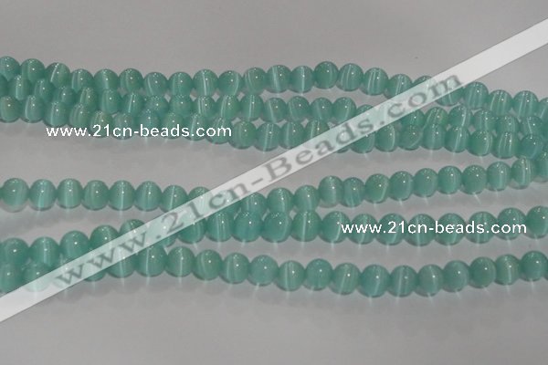 CCT1285 15 inches 5mm round cats eye beads wholesale