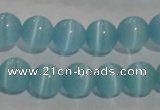 CCT1286 15 inches 5mm round cats eye beads wholesale