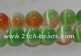 CCT1292 15 inches 5mm round cats eye beads wholesale