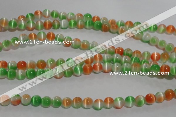 CCT1292 15 inches 5mm round cats eye beads wholesale