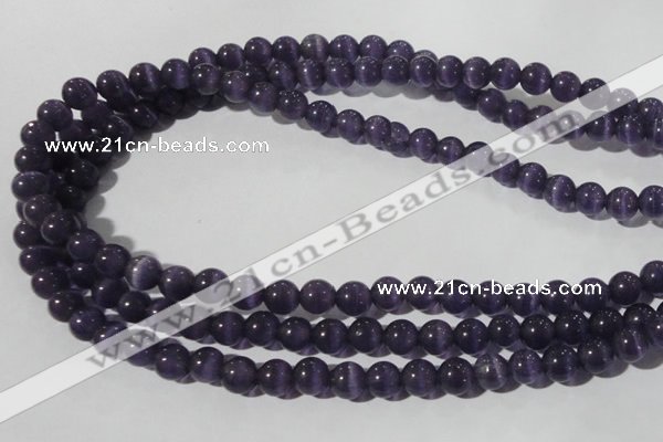 CCT1338 15 inches 6mm round cats eye beads wholesale