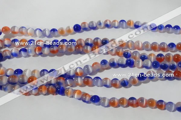 CCT1340 15 inches 6mm round cats eye beads wholesale