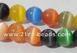 CCT1343 15 inches 6mm round cats eye beads wholesale