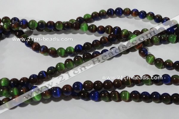CCT1344 15 inches 6mm round cats eye beads wholesale