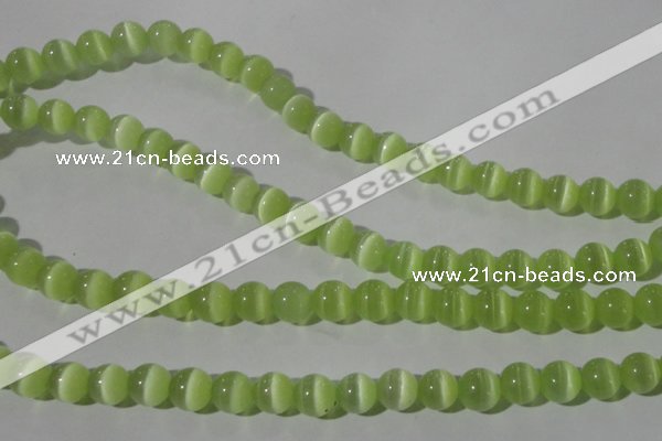 CCT1345 15 inches 6mm round cats eye beads wholesale