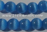 CCT1351 15 inches 6mm round cats eye beads wholesale