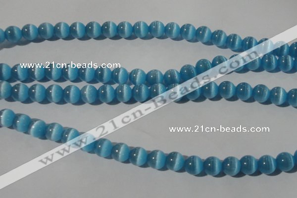 CCT1352 15 inches 6mm round cats eye beads wholesale