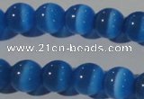CCT1353 15 inches 6mm round cats eye beads wholesale