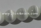 CCT1370 15 inches 7mm round cats eye beads wholesale