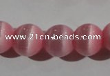 CCT1372 15 inches 7mm round cats eye beads wholesale