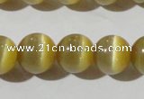 CCT1376 15 inches 7mm round cats eye beads wholesale