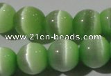 CCT1390 15 inches 7mm round cats eye beads wholesale