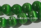 CCT1392 15 inches 7mm round cats eye beads wholesale