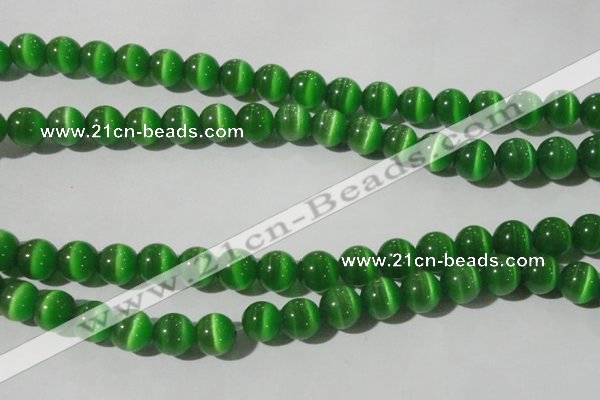 CCT1392 15 inches 7mm round cats eye beads wholesale