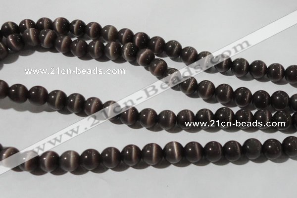 CCT1393 15 inches 7mm round cats eye beads wholesale