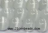 CCT1430 15 inches 8mm, 10mm, 12mm round cats eye beads