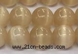 CCT1436 15 inches 8mm, 10mm, 12mm round cats eye beads