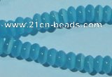 CCT203 15 inches 2*4mm rondelle cats eye beads wholesale