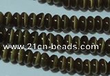 CCT218 15 inches 2*4mm rondelle cats eye beads wholesale