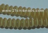 CCT235 15 inches 3*6mm rondelle cats eye beads wholesale