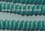 CCT237 15 inches 3*6mm rondelle cats eye beads wholesale