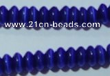 CCT241 15 inches 3*6mm rondelle cats eye beads wholesale