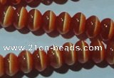 CCT245 15 inches 3*6mm rondelle cats eye beads wholesale