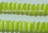 CCT262 15 inches 3*7mm rondelle cats eye beads wholesale