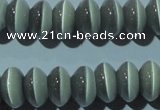 CCT271 15 inches 5*8mm rondelle cats eye beads wholesale