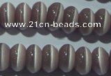 CCT273 15 inches 5*8mm rondelle cats eye beads wholesale