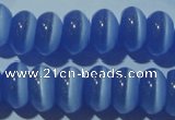 CCT287 15 inches 5*8mm rondelle cats eye beads wholesale