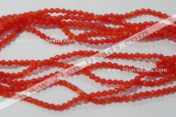 CCT311 15 inches 4mm faceted round cats eye beads wholesale